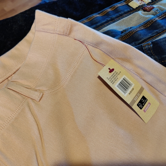 L.E.I. Juniors Luxe Pull-On Ankle Jeggings Pants, Seven Pairs - Picture 10 of 13